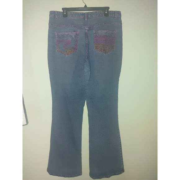Crest Women's High-Rise Boot Cut Jeans Size 18/29 Five Pocket Design Stretch - Picture 3 of 8